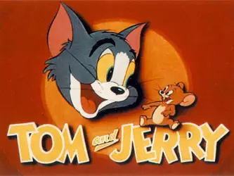 Tom And Jerry Wallpaper - Orange