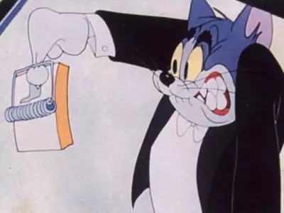 tom and jerry, ouch, wallpaper, trap, mouse