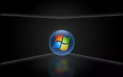 Vista Wallpaper Black