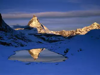 Reflected Matterhorn, Switzerland