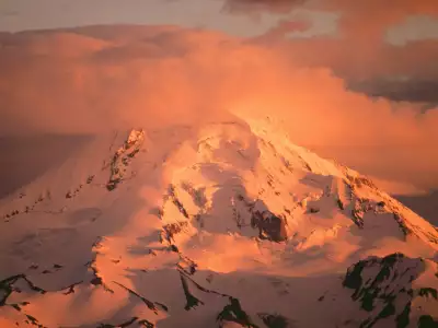 Mount Hood At Sunset in Oregon
