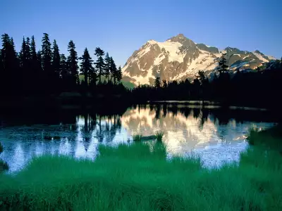 Peak Of Summer, Mount Shuksan, North Cascades Na
