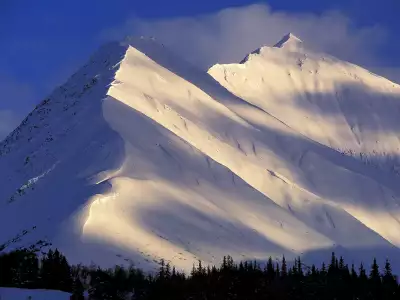 Whispering Mountain, Summit Lake Kenai, Alaska 