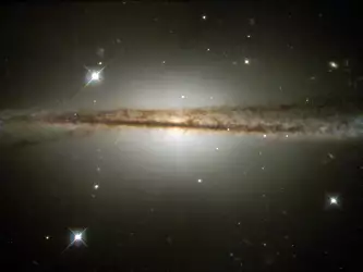 Galaxy Playing Twister