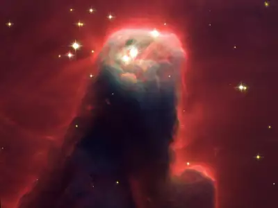 Star Forming Pillar Of Gas And Dust
