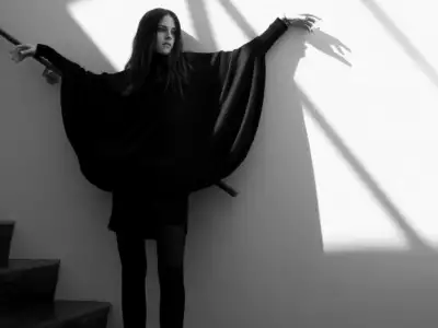 Kristen Stewart black&white