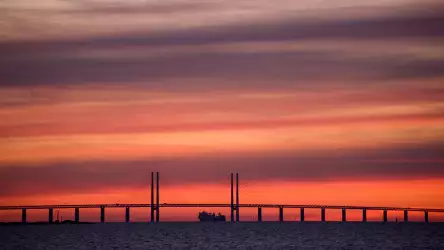 Huge Bridge Sunset