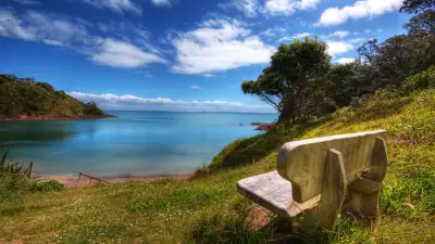 Beauty Beach And Bench