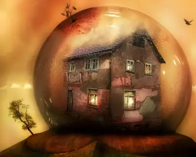 House In Bubble