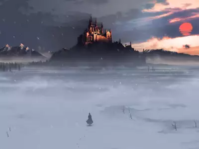 Walking To The Castle