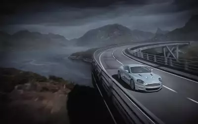 Bridge and Aston Martin