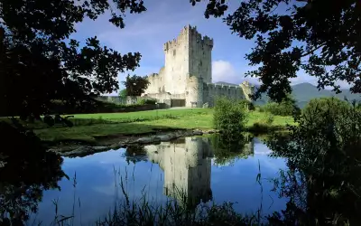 Ross Castle Killarney in Irelands National Park