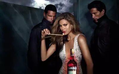Eva Mendes - Campari Calendar