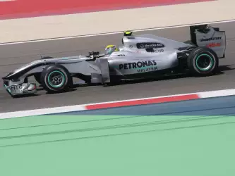Nico Rosberg in F1 Bahrain Qualify 