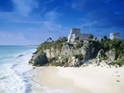 Sand Beach in Mexico