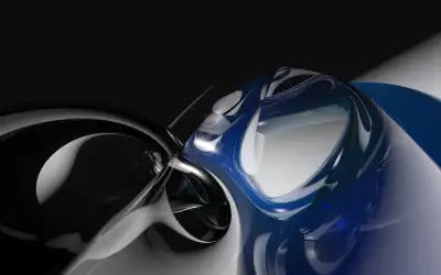  3D Fluid Abstract