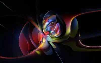 3D Fluid Abstract
