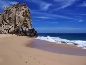 Cabo San Lucas Beach Rocks Sand