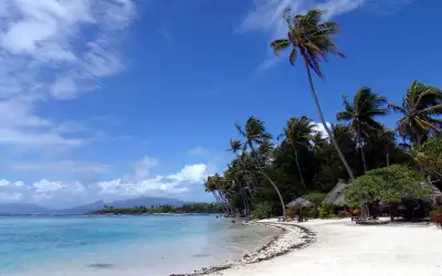 Polynesian Sand Beach