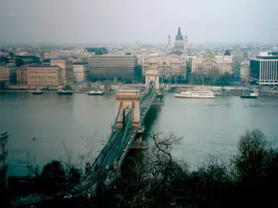 Donau And Bridge