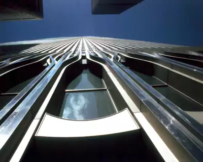 NYC New York World Trade Center Facade Upright B
