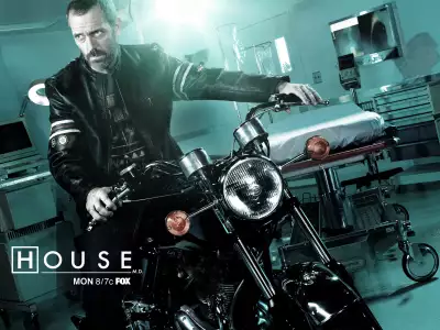 HOUSE on Motorcycle