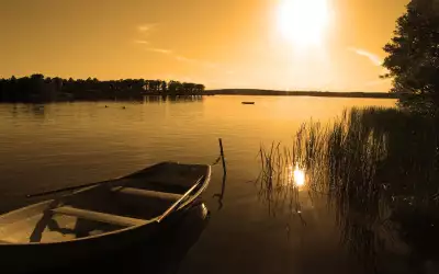 Autumn Lake Morning