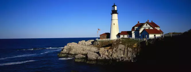  Lighthouse on Coast