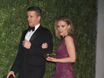 Scarlett Johansson At Vanity Fair Party