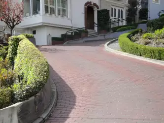 Lombard Street In San Francisco