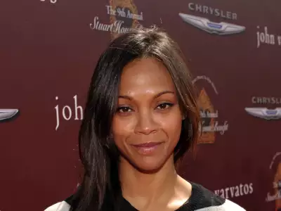 Zoe Saldana In Los Angeles