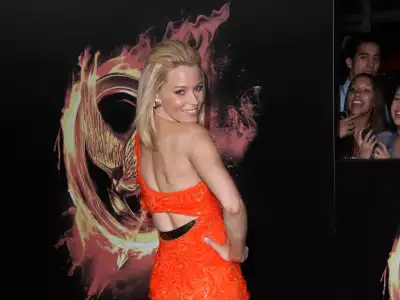Elizabeth Banks The Hunger Games Premiere In LA
