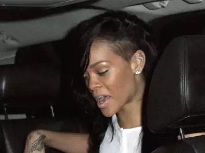 Rihanna Leaving The Roxbury