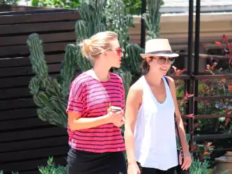 Scarlett Johansson Out And About Candids In Hollywood