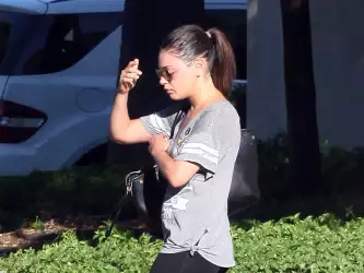Mila Kunis Out And About Gym Candids In Studio City