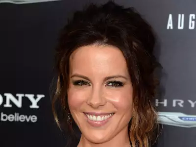 Kate Beckinsale Total Recall Premiere In Hollywood