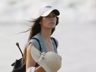 Jessica Biel Bikini Beach Vacation Candids In Puerto Rico