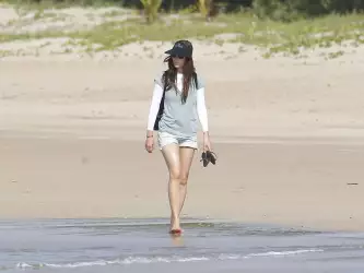 Jessica Biel Bikini Beach Vacation Candids In Puerto Rico