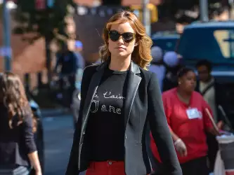 Olivia Wilde Out And About Candids In New York