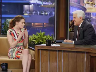 Kristen Stewart The Tonight Show With Jay Leno Appearance In Burbank
