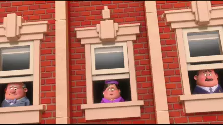 Wreck-It Ralph Wallpaper - Lady in Pink on the Window