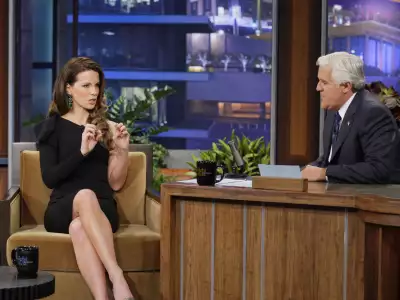 Kate Beckinsale The Tonight Show With Jay Leno Appearance In Los Angeles