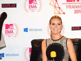 Heidi Klum2 MTV European Music Awards Photocall In Frankfurt