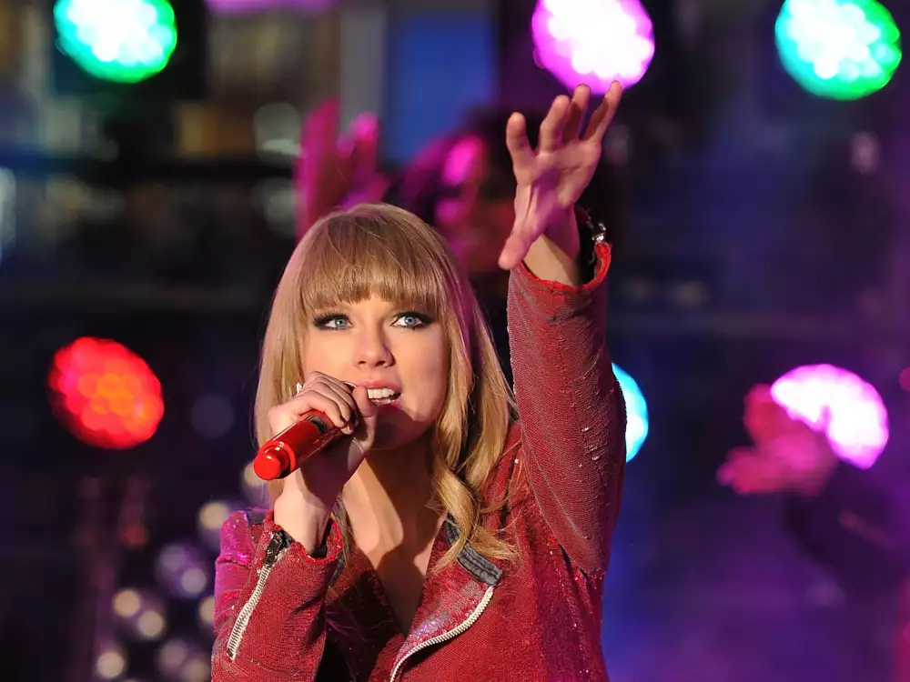 Taylor Swift New Years Eve In NYC Wallpaper