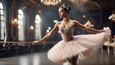 Elegance in Motion - Ballerina Dancer Wallpaper for Graceful Decor