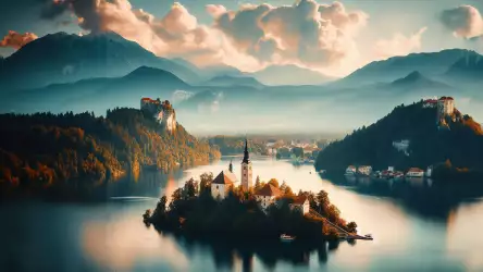 Lake Bled, Slovenia Wallpaper