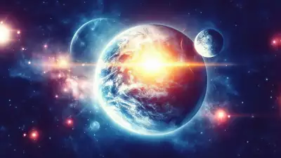 Fantasy Space Scene Wallpaper